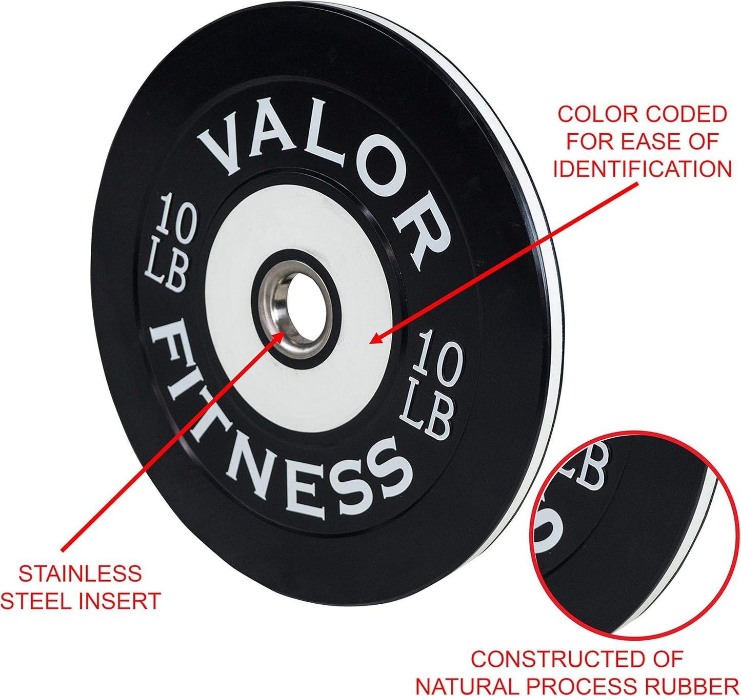 Olympic Bumper Plates for Weight Lifting Strength & Conditioning Cross Training Workouts Sold in Pairs Singles Sets